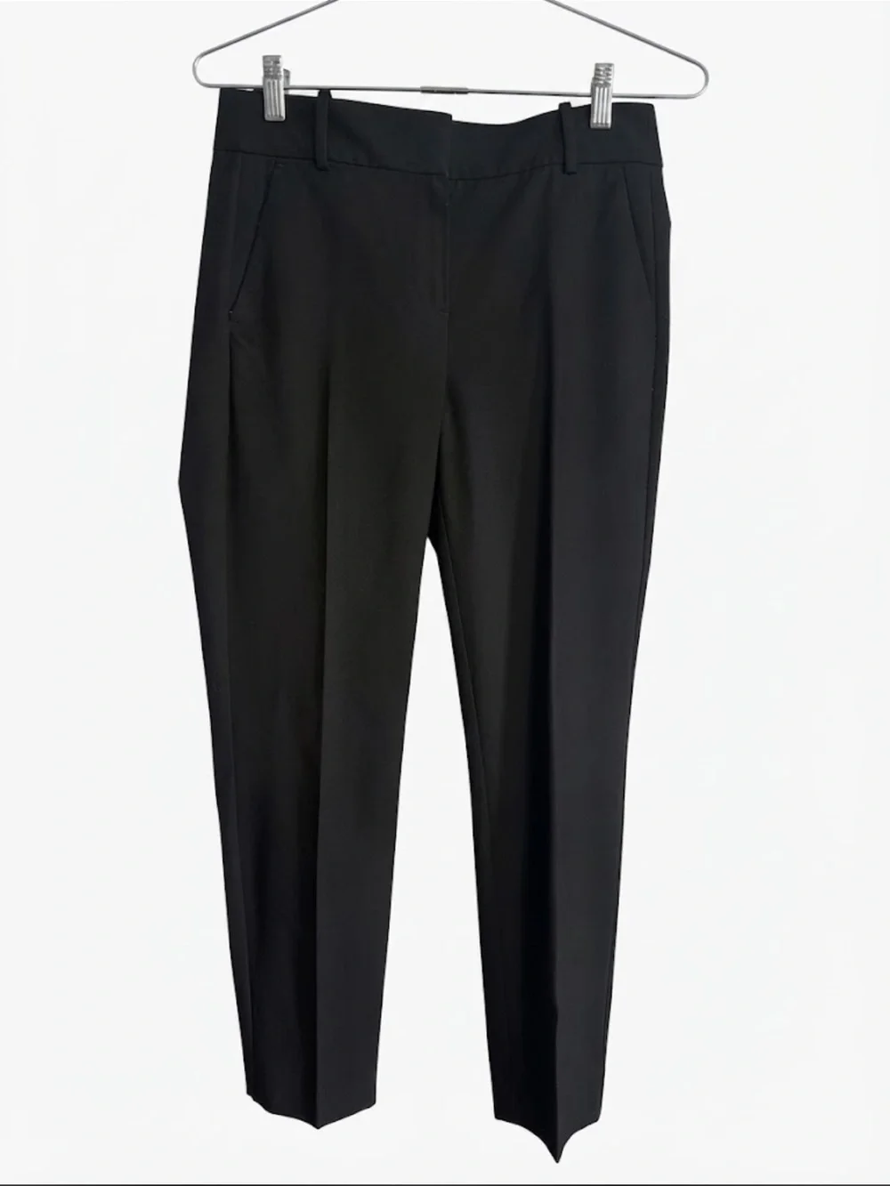 J.Crew Mercantile Black Dress Pants Trousers Slim Ankle Crop Size 4
